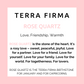 Rose quartz stone information card