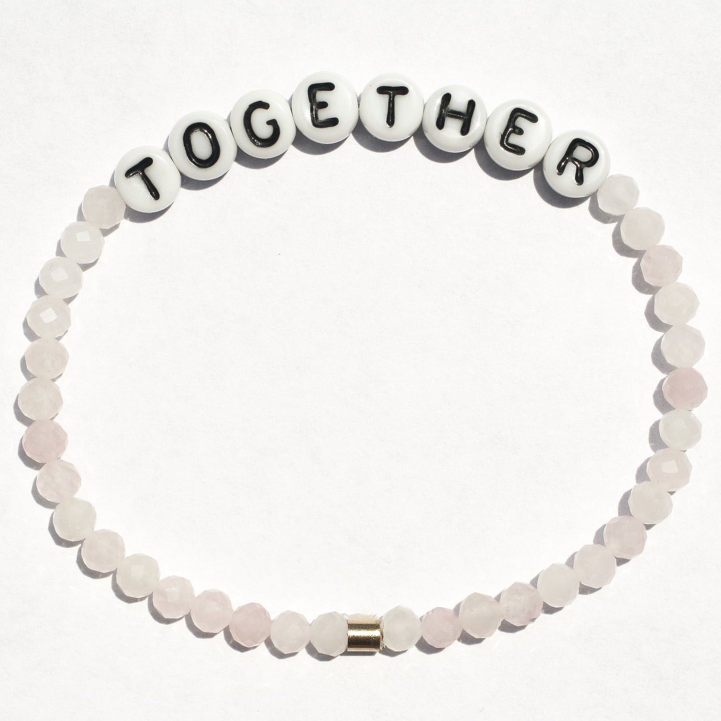 TOGETHER in Rose Quartz